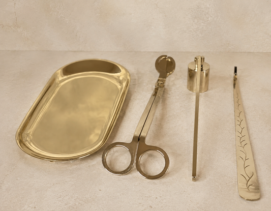 Candle Care Kit Gold