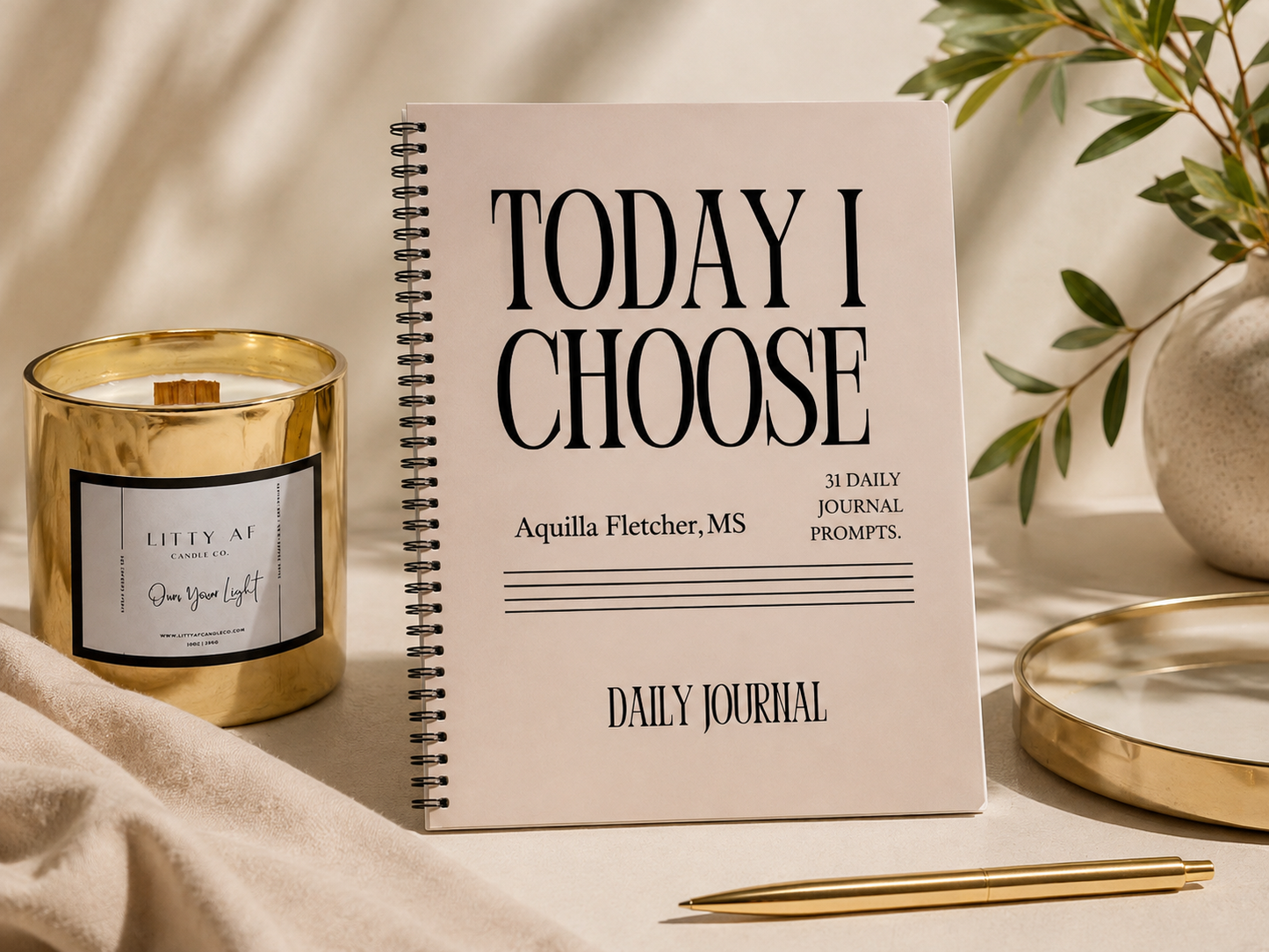 The Candle + Journal Ritual