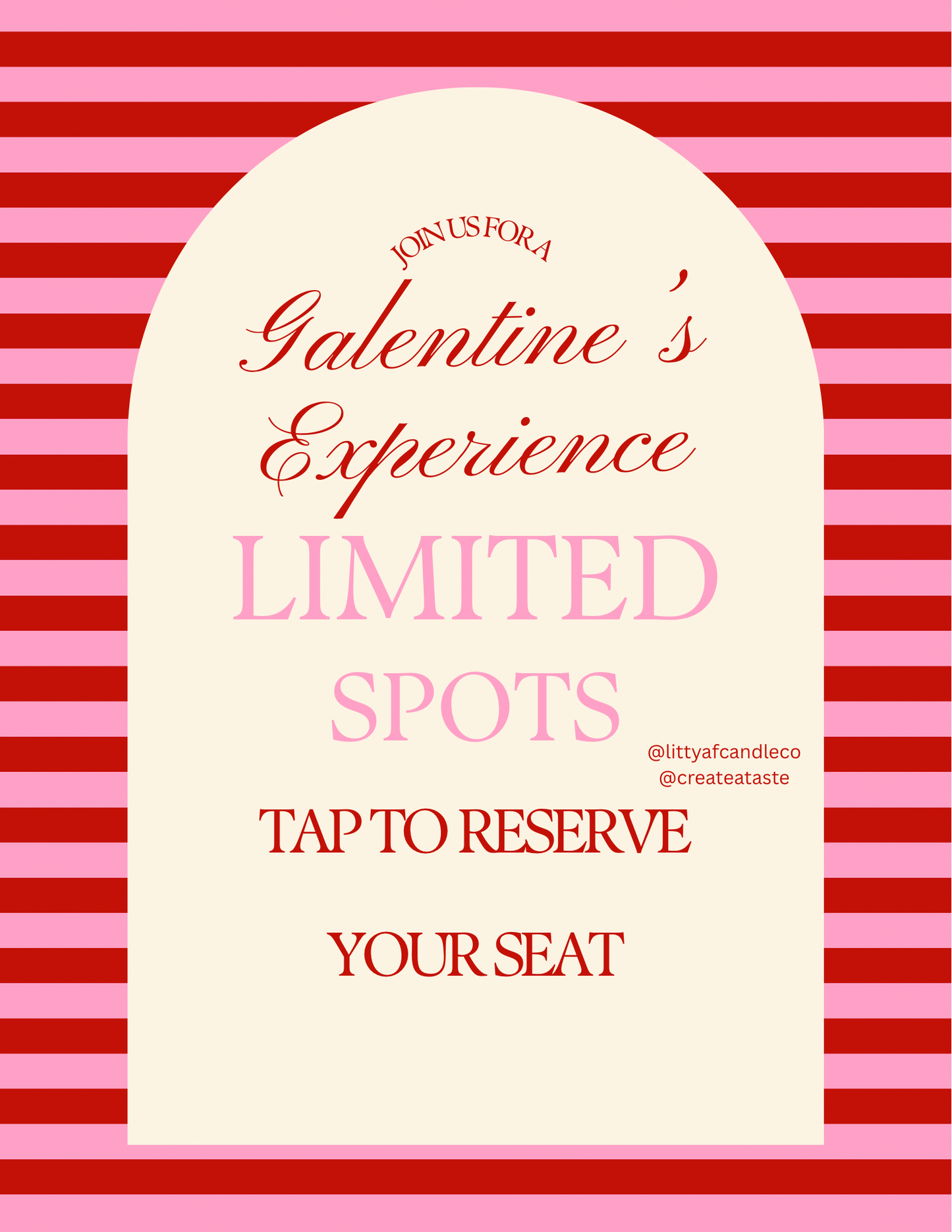 Galentine's Candle and Cake Workshop